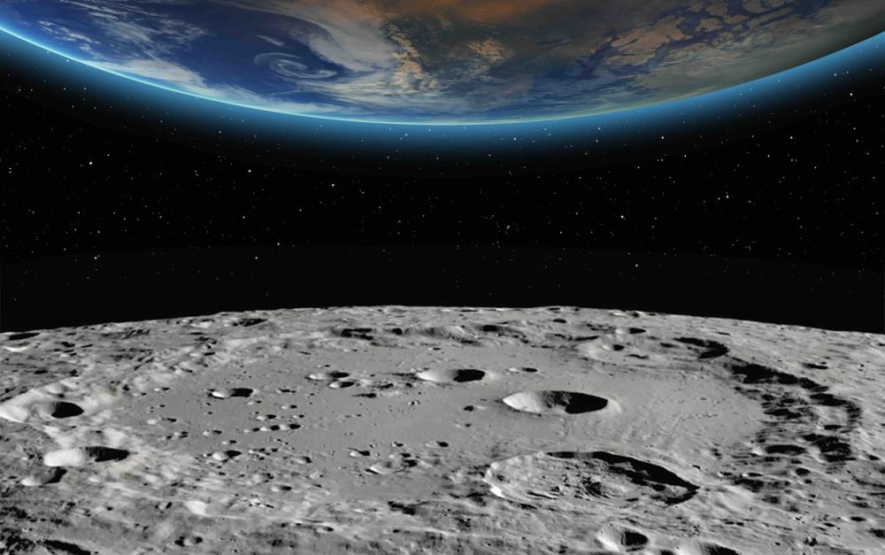 Artemis and the moon